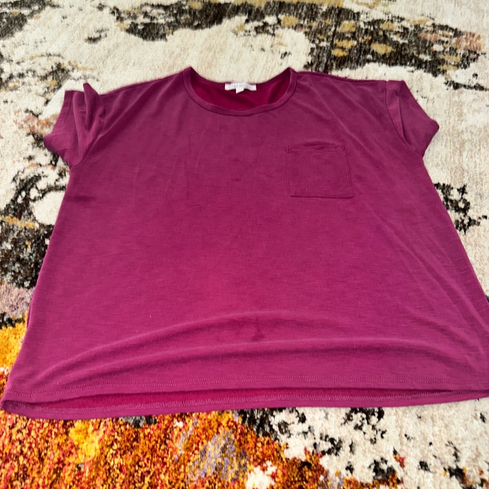 Green envelope tee